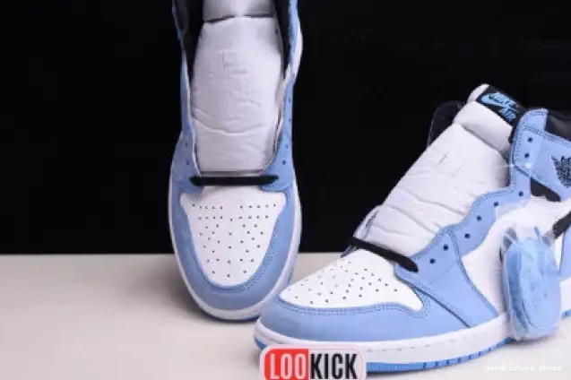 Cheap 1 555088-134 RETRO AIR HIGH BLACK UNIVERSITY WHITE BLUE JORDAN 0511
